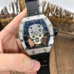 NEW! AAA Quality Richard Mille RM52-06 Tourbillon Mask Watches Silver Skull_th.jpg